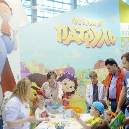 Parovoz animation studio at Multimir 2017