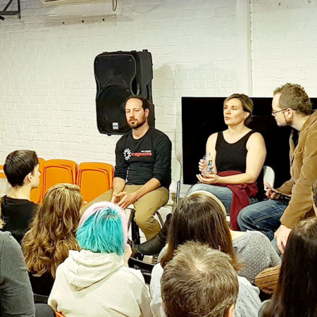 Аниматоры из США в анимационной студии ПАРОВОЗ us-animators visit parovoz studio