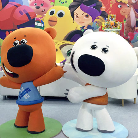 《蒸汽机车》动画工作室参加在莫斯科举办的俄罗斯国际认证展(Licensing World Russia)