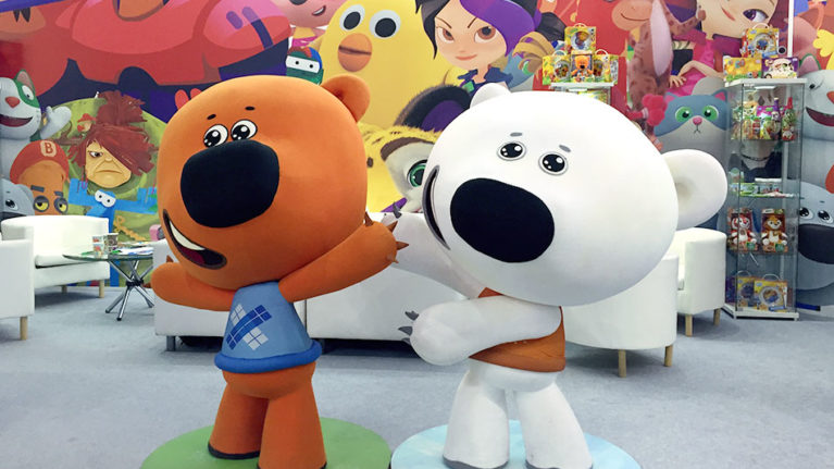 《蒸汽机车》动画工作室参加在莫斯科举办的俄罗斯国际认证展(Licensing World Russia)