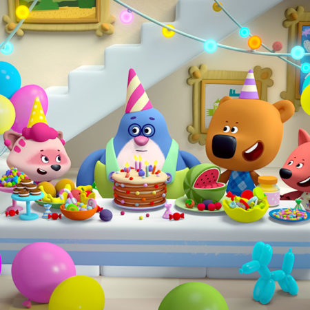 《小小熊》三岁了！我们最喜欢的《小小熊》动画系列将过生日！