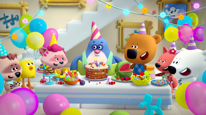 《小小熊》三岁了！我们最喜欢的《小小熊》动画系列将过生日！