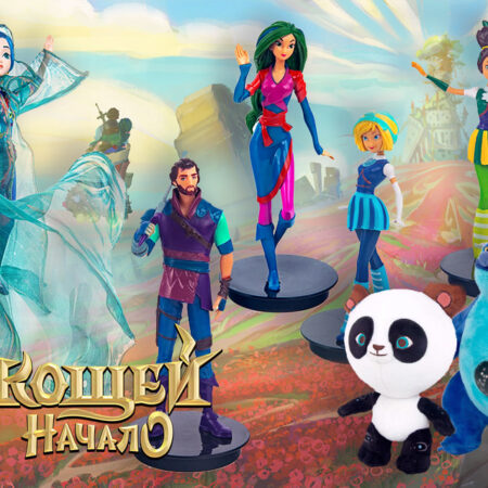 电影《科西切·起源传说》周边玩具。