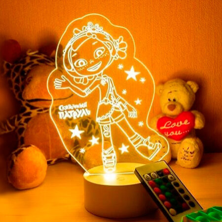 来自著名魔法师的“美少女巡逻队”夜灯