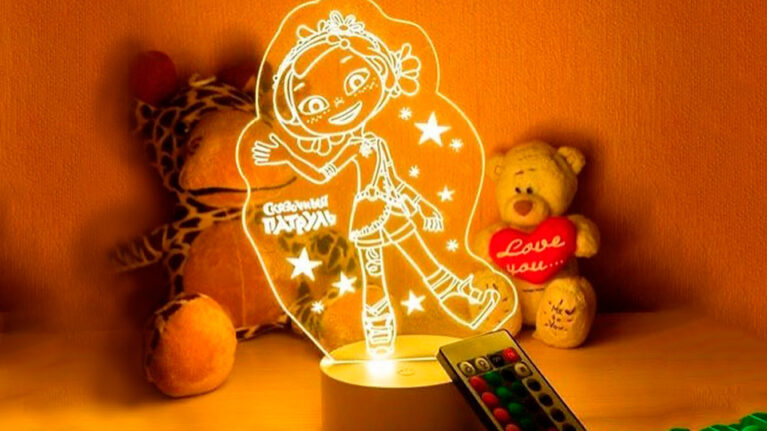 来自著名魔法师的“美少女巡逻队”夜灯