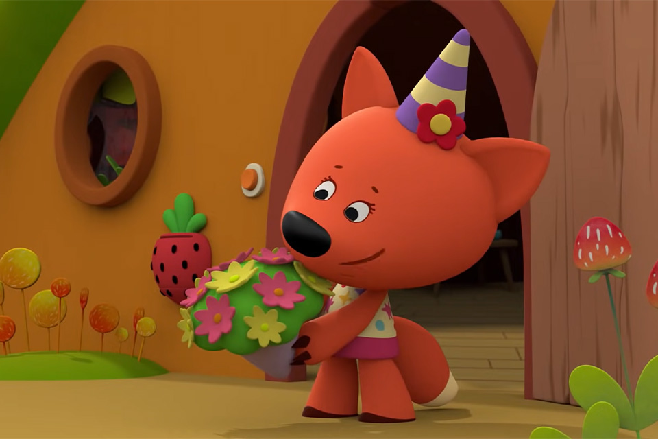 《小小熊》收到“早安，宝贝！”节目的问候