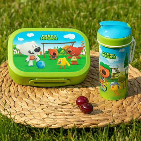 “小小熊”系列儿童水杯和午餐饭盒