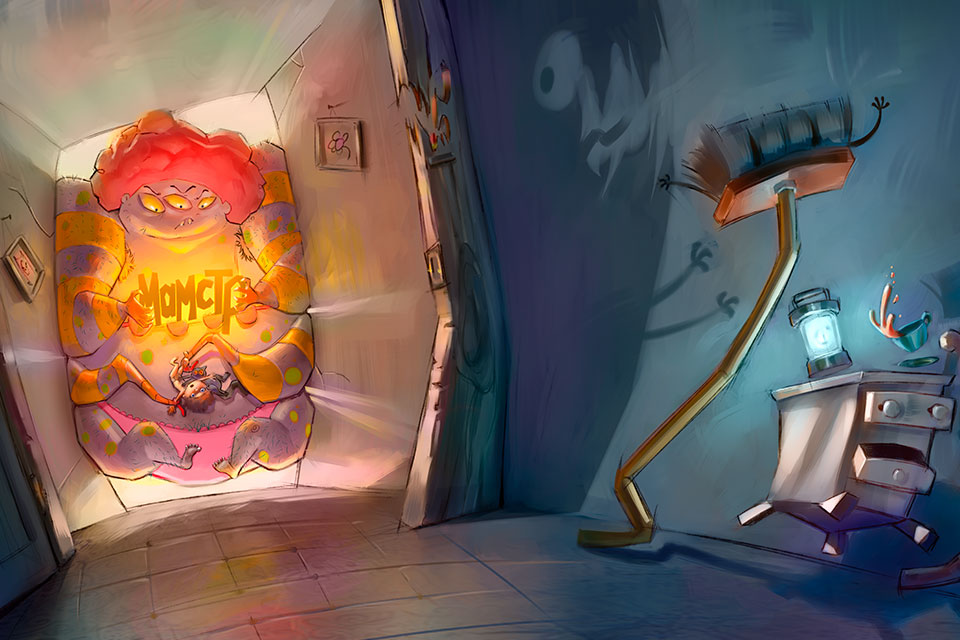 俄罗斯文化部将支持动画工作室 Parovoz 的新项目——动画短片《Momster》
