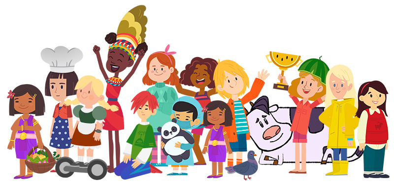 Minor characters from ‘Cathy Quest’