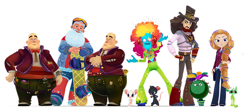 Minor characters from 'Fantasy patrol'